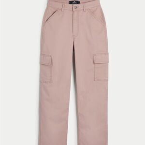 Hollister Women's Blush Cargo Pants